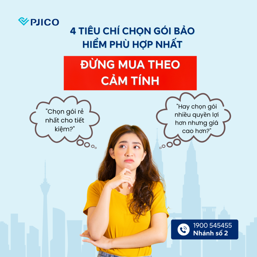 4 tiêu chí mua gói bảo hiểm phù hợp
